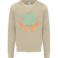Trees Are the Answer Climate Change Mens Sweatshirt Jumper Sand