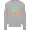 Trees Are the Answer Climate Change Mens Sweatshirt Jumper Sports Grey