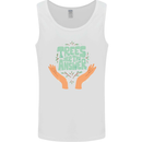 Trees Are the Answer Climate Change Mens Vest Tank Top White