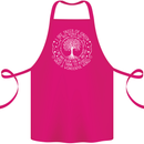 Trees Of Green Cotton Apron 100% Organic Pink