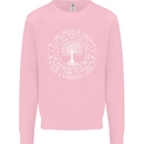 Trees Of Green Kids Sweatshirt Jumper Light Pink