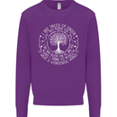 Trees Of Green Kids Sweatshirt Jumper Purple
