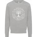 Trees Of Green Kids Sweatshirt Jumper Sports Grey