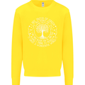 Trees Of Green Kids Sweatshirt Jumper Yellow