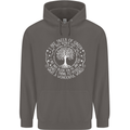 Trees Of Green Mens 80% Cotton Hoodie Charcoal