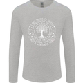 Trees Of Green Mens Long Sleeve T-Shirt Sports Grey