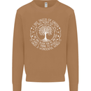 Trees Of Green Mens Sweatshirt Jumper Caramel Latte