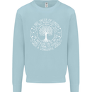 Trees Of Green Mens Sweatshirt Jumper Light Blue