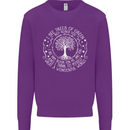Trees Of Green Mens Sweatshirt Jumper Purple
