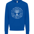 Trees Of Green Mens Sweatshirt Jumper Royal Blue