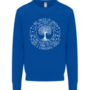Trees Of Green Mens Sweatshirt Jumper Royal Blue