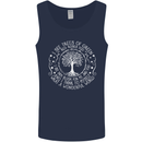 Trees Of Green Mens Vest Tank Top Navy Blue