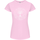 Trees Of Green Womens Petite Cut T-Shirt Light Pink