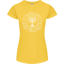 Trees Of Green Womens Petite Cut T-Shirt Yellow