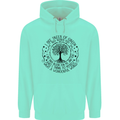 Trees What a Wonderful World Environment Childrens Kids Hoodie Peppermint