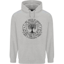 Trees What a Wonderful World Environment Childrens Kids Hoodie Sports Grey