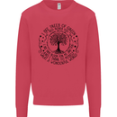 Trees What a Wonderful World Environment Kids Sweatshirt Jumper Heliconia