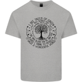 Trees What a Wonderful World Environment Kids T-Shirt Childrens Sports Grey