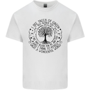 Trees What a Wonderful World Environment Kids T-Shirt Childrens White