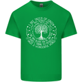 Trees What a Wonderful World Environment Mens Cotton T-Shirt Tee Top Irish Green