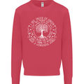 Trees What a Wonderful World Environment Mens Sweatshirt Jumper Heliconia