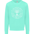Trees What a Wonderful World Environment Mens Sweatshirt Jumper Peppermint