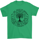 Trees What a Wonderful World Environment Mens T-Shirt Cotton Gildan Irish Green
