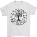 Trees What a Wonderful World Environment Mens T-Shirt Cotton Gildan White