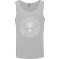 Trees What a Wonderful World Environment Mens Vest Tank Top Sports Grey