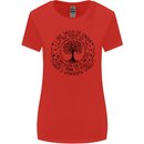 Trees What a Wonderful World Environment Womens Wider Cut T-Shirt Red