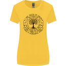 Trees What a Wonderful World Environment Womens Wider Cut T-Shirt Yellow