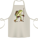 Trekking Hiking Rambling Frog Toad Funny Cotton Apron 100% Organic Natural