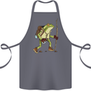 Trekking Hiking Rambling Frog Toad Funny Cotton Apron 100% Organic Steel