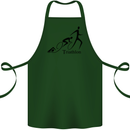 Triathlon Running Swimming Cycling Cotton Apron 100% Organic Forest Green