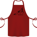 Triathlon Running Swimming Cycling Cotton Apron 100% Organic Maroon