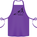 Triathlon Running Swimming Cycling Cotton Apron 100% Organic Purple
