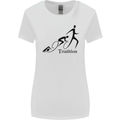 Triathlon Running Swimming Cycling Womens Wider Cut T-Shirt White