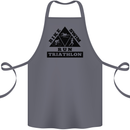 Triathlon Triangle Running Swimming Cycling Cotton Apron 100% Organic Steel