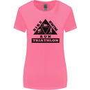 Triathlon Triangle Running Swimming Cycling Womens Wider Cut T-Shirt Azalea