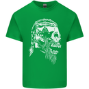 Tribal Viking Skull Kids T-Shirt Childrens Irish Green