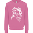 Tribal Viking Skull Mens Sweatshirt Jumper Azalea