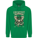 Trident Skull Scuba Diving Octopus Cthulhu Childrens Kids Hoodie Irish Green