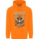 Trident Skull Scuba Diving Octopus Cthulhu Childrens Kids Hoodie Orange