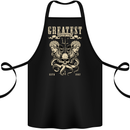 Trident Skull Scuba Diving Octopus Cthulhu Cotton Apron 100% Organic Black