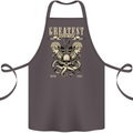 Trident Skull Scuba Diving Octopus Cthulhu Cotton Apron 100% Organic Dark Grey