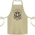 Trident Skull Scuba Diving Octopus Cthulhu Cotton Apron 100% Organic Khaki