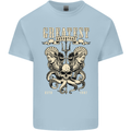 Trident Skull Scuba Diving Octopus Cthulhu Kids T-Shirt Childrens Light Blue