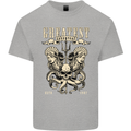 Trident Skull Scuba Diving Octopus Cthulhu Kids T-Shirt Childrens Sports Grey