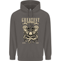 Trident Skull Scuba Diving Octopus Cthulhu Mens 80% Cotton Hoodie Charcoal