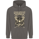 Trident Skull Scuba Diving Octopus Cthulhu Mens 80% Cotton Hoodie Charcoal